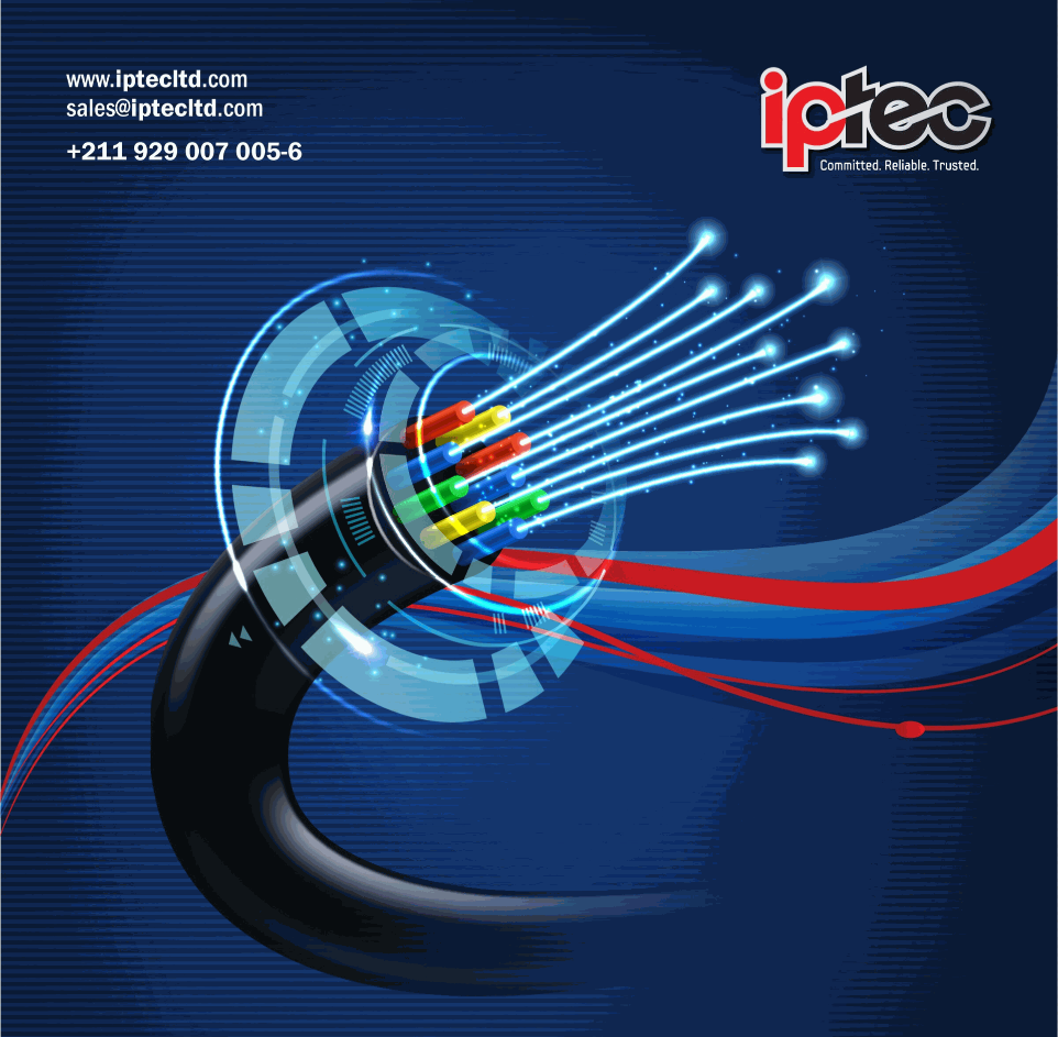Enterprise office connected with IPTEC FTTP dedicated internet